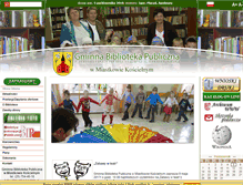Tablet Screenshot of biblioteka.samorzad.pl