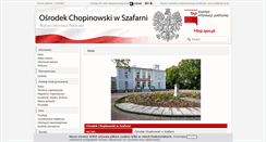 Desktop Screenshot of bip.szafarnia.samorzad.pl